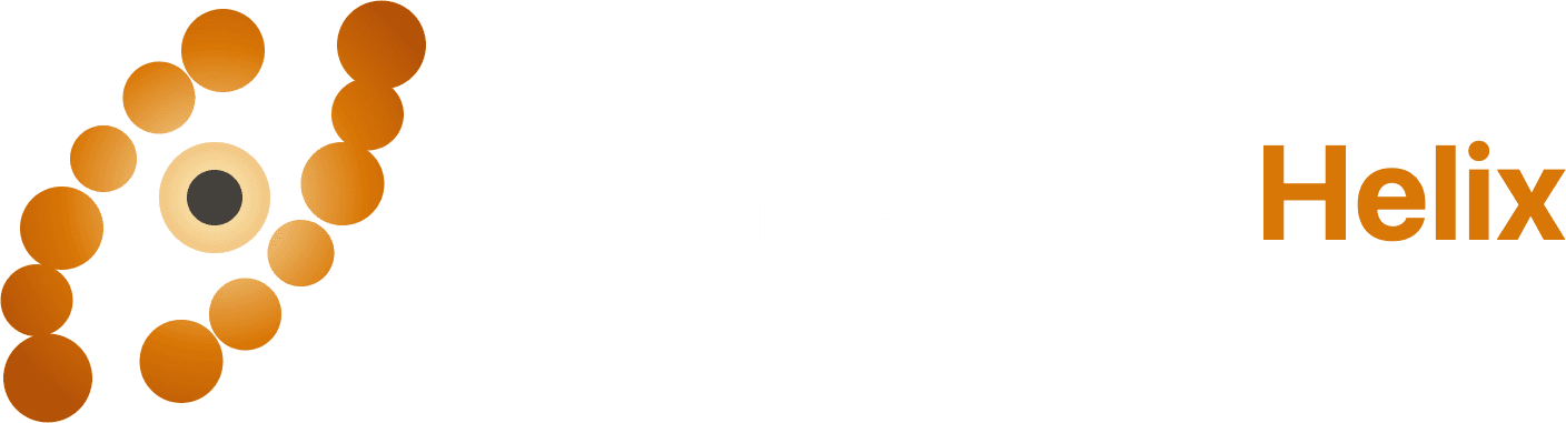Whitespace Helix Logo with White Text